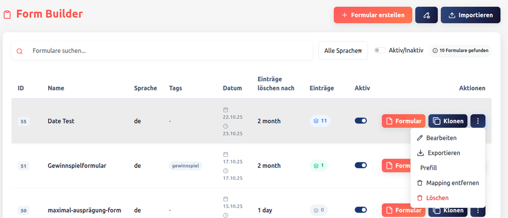 Easy Form Builder