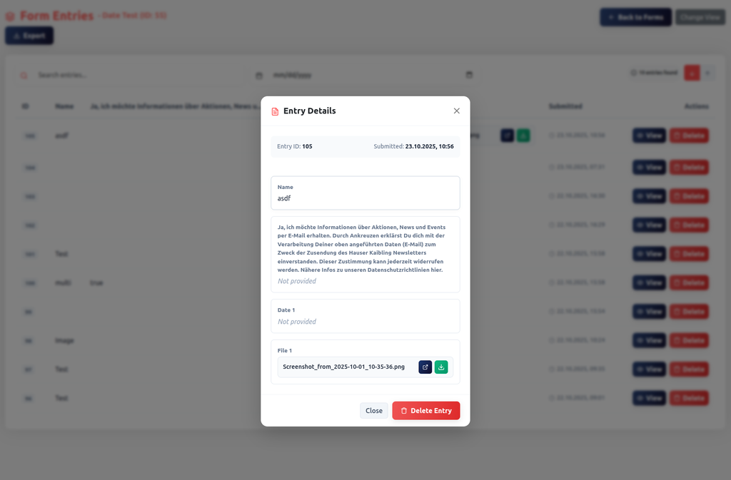 Easy Form Builder