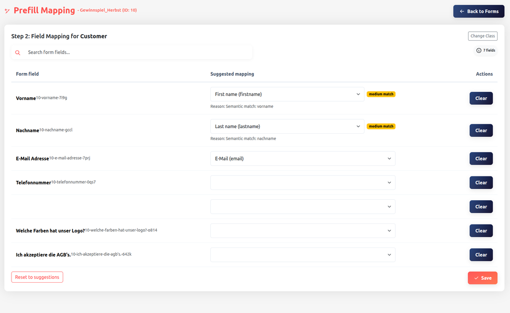 Easy Form Builder