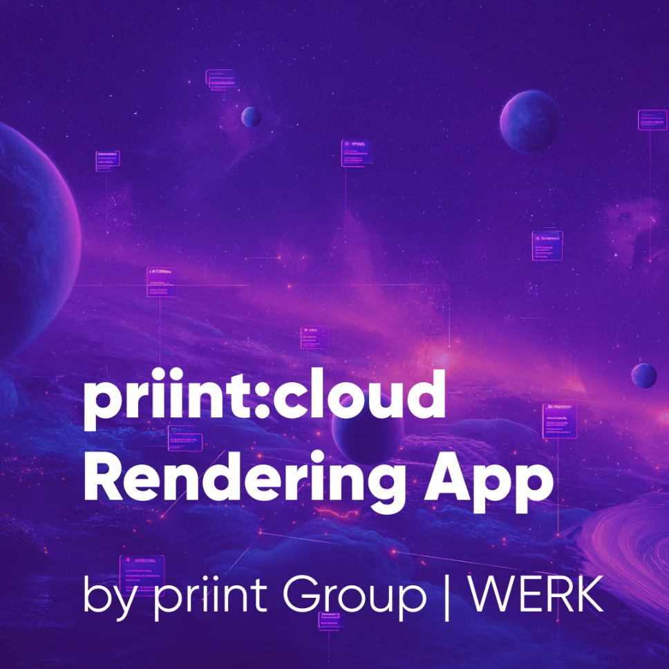 priint:cloud Rendering App